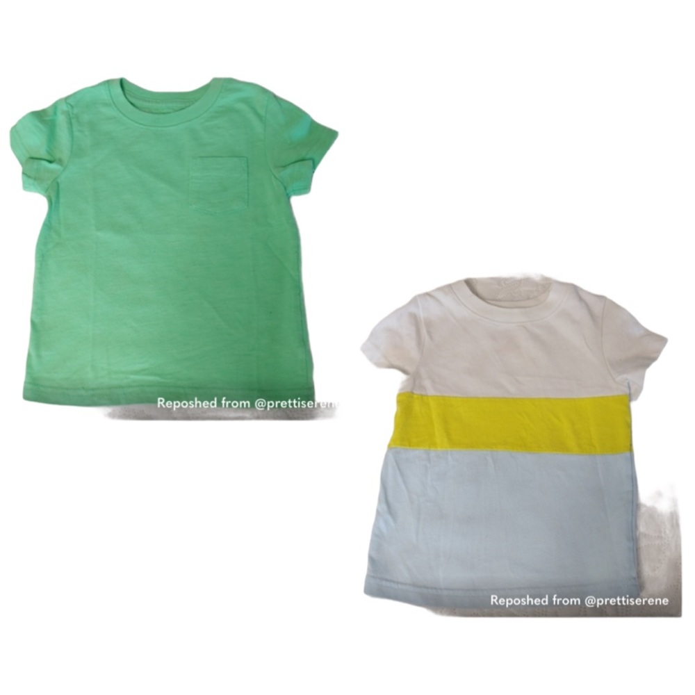 Cat & Jack Boys Tee Shirts - Lot of 2 - 18M